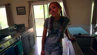 ���ेमके कायदेशीर घर क्लिनर मध्ये बोललो Sex on Camera: BrandiBraids