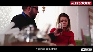 LETSDOEIT - Sexy Děvka, Dívka Lara Západu Fouká A Šuká S Zlomené Srdce Táta